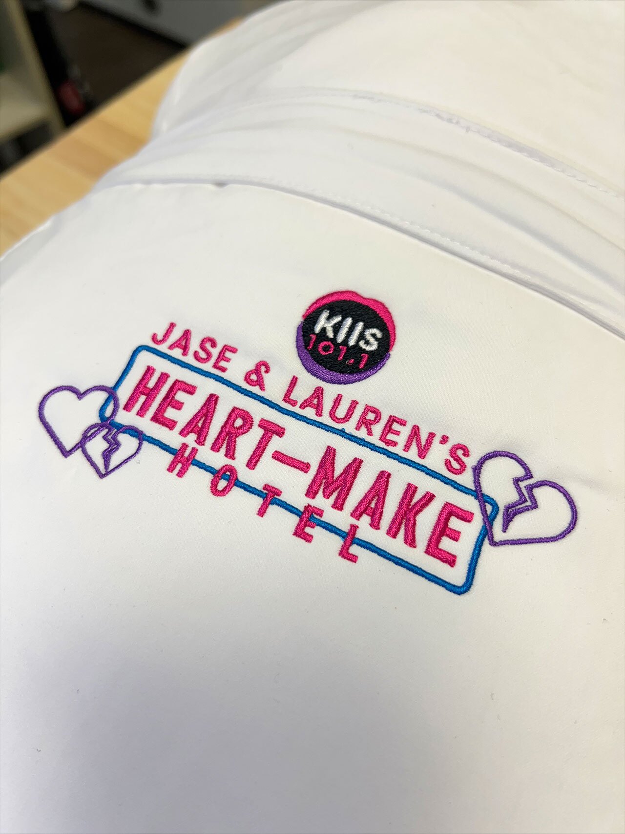 KIIS 101.1 embroidered logo