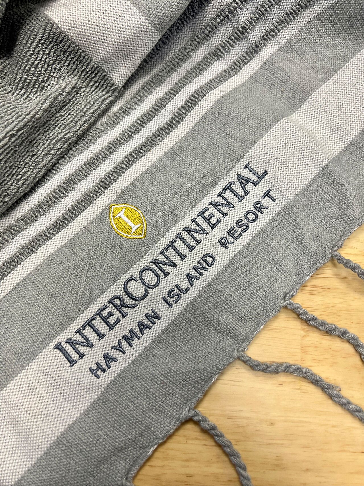 Intercontinental Hayman Island Resort embroidered logo