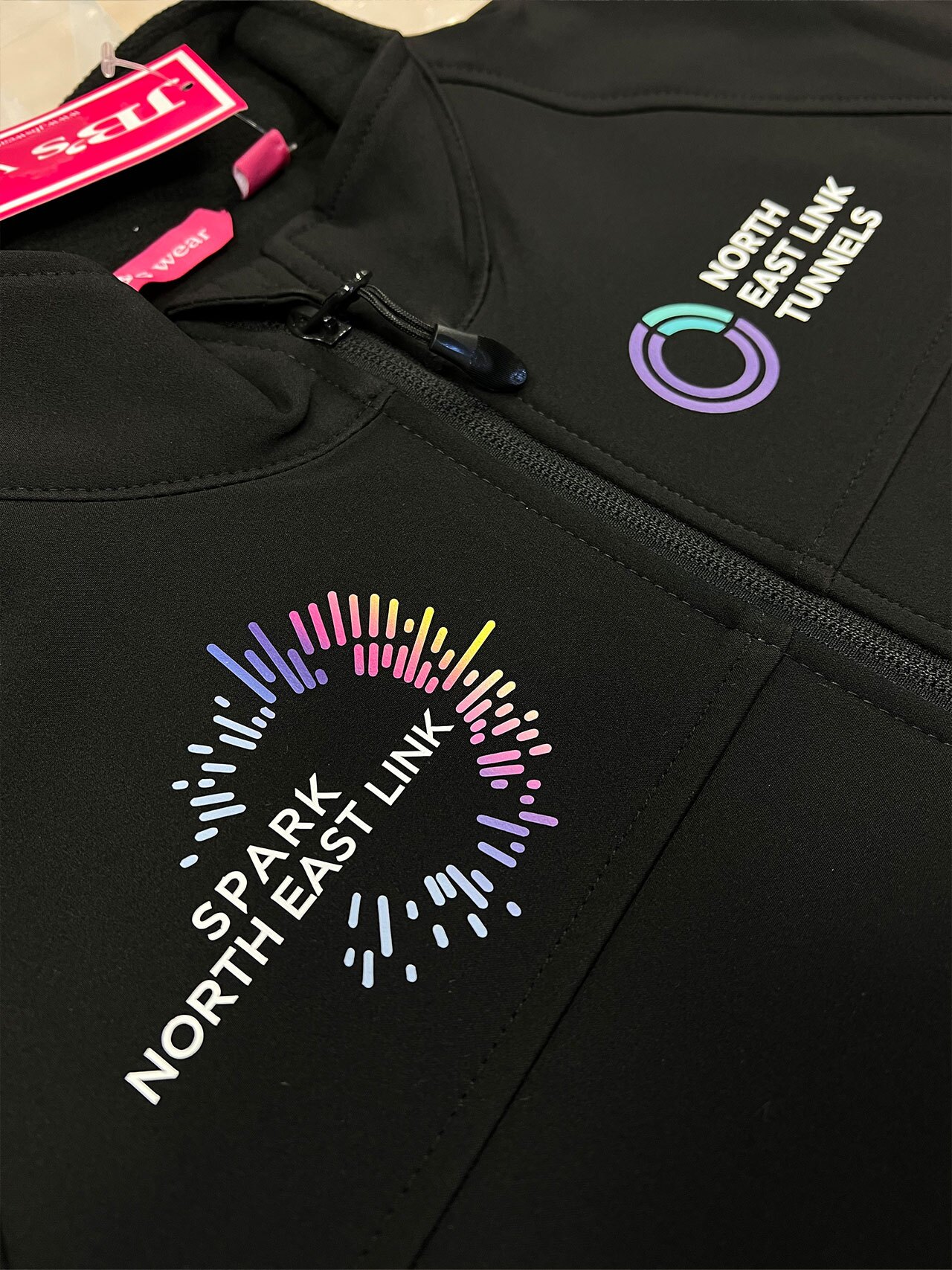 Digital heat transfer for Spark North East Link uniform