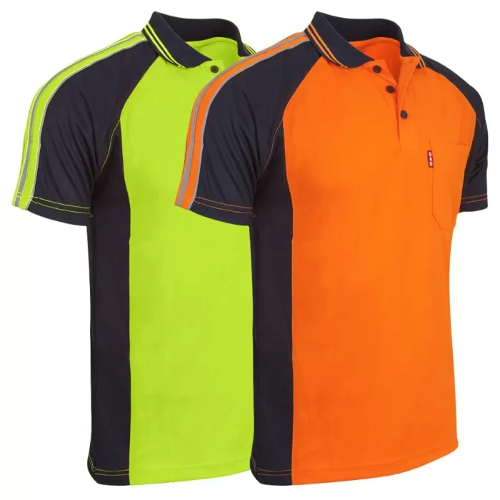HI-VIS S/S POLO SHIRT - Image 4