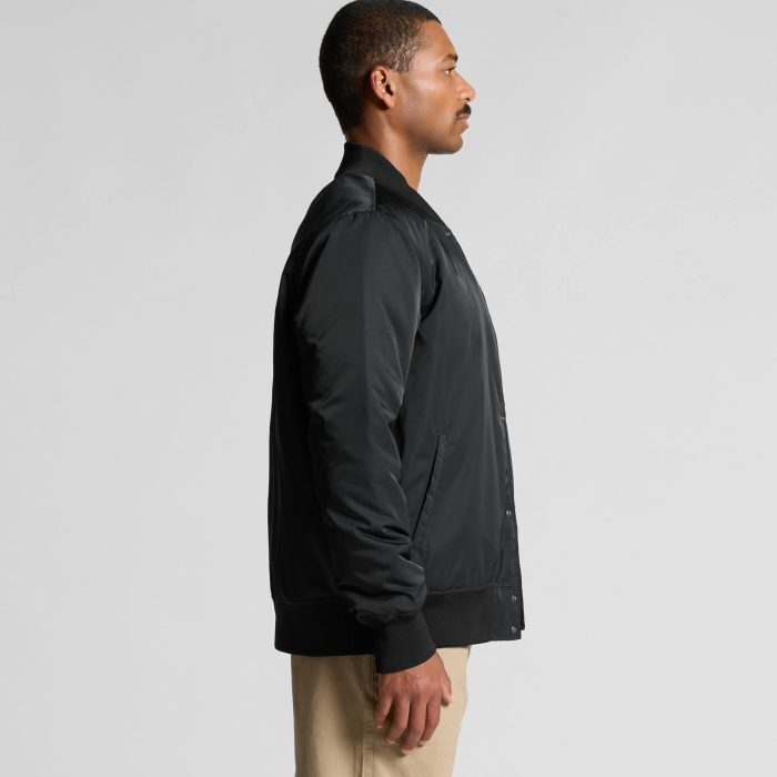 MENS COLLEGE BOMBER JACKET - 5511 - Image 2